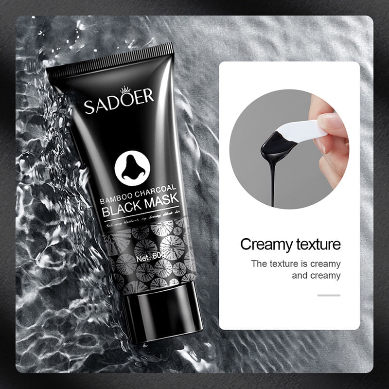 Picture of SADOER Bamboo Charcoal Black Mask - 60g