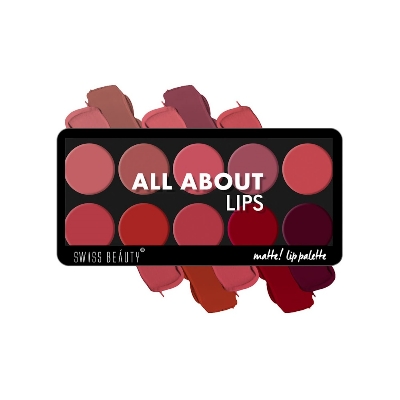 Picture of Swiss Beauty All About Lipstick Palette 01