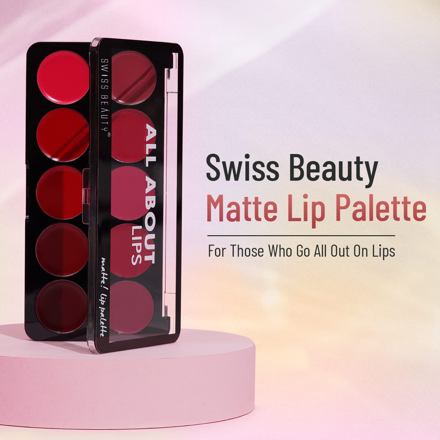 Picture of Swiss Beauty All About Lipstick Palette 01
