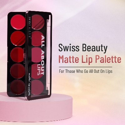 Picture of Swiss Beauty All About Lipstick Palette 01
