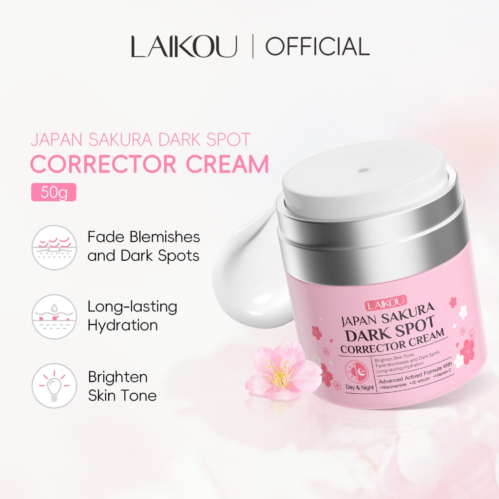 Picture of LAIKOU JAPAN SAKURA DARK SPOT CORRECTOR CREAM 50g