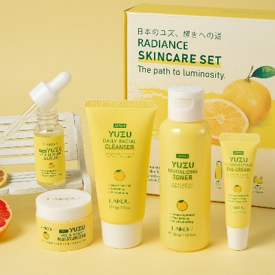 Picture of Laikou Japan YUZU Radiance Skin Care Set -5pcs