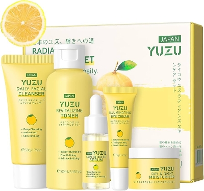 Picture of Laikou Japan YUZU Radiance Skin Care Set -5pcs