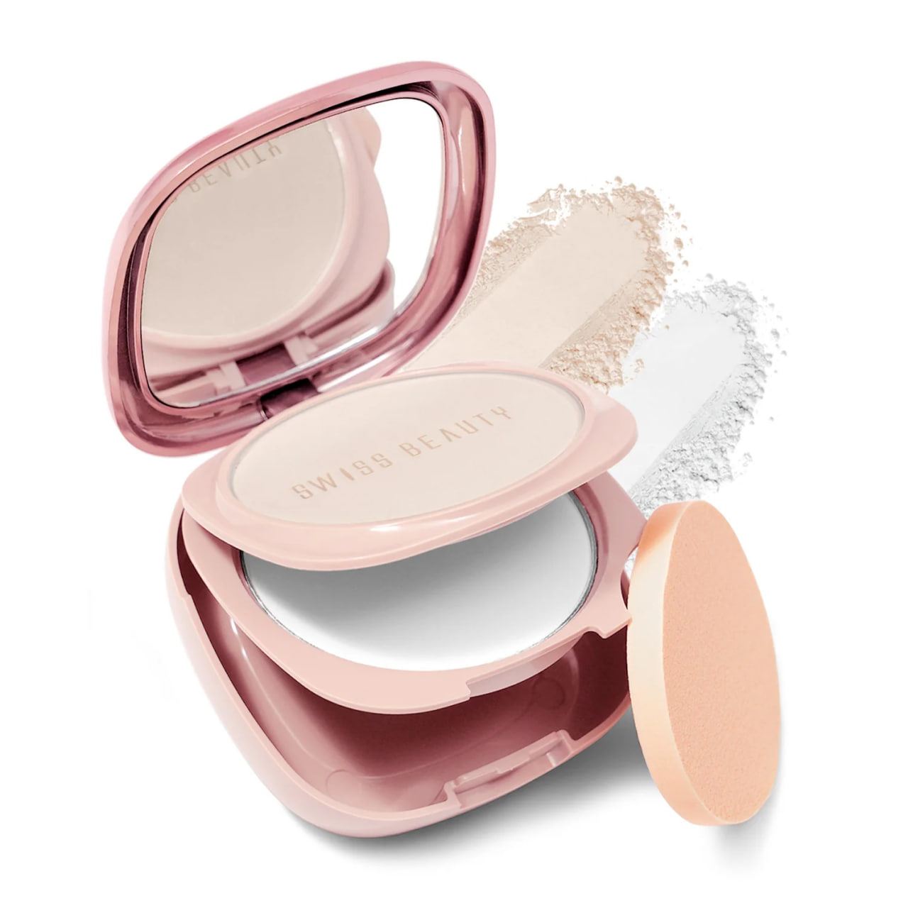 Picture of Swiss Beauty Matte & Set Duo Compact Powder - Ivory 01