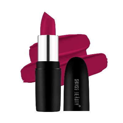 Picture of Swiss Beauty Pure Matte Lipstick Magic - Maroon 211