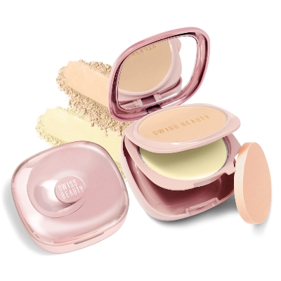 Picture of Swiss Beauty Matte & Set Duo Compact Powder - Honey 04