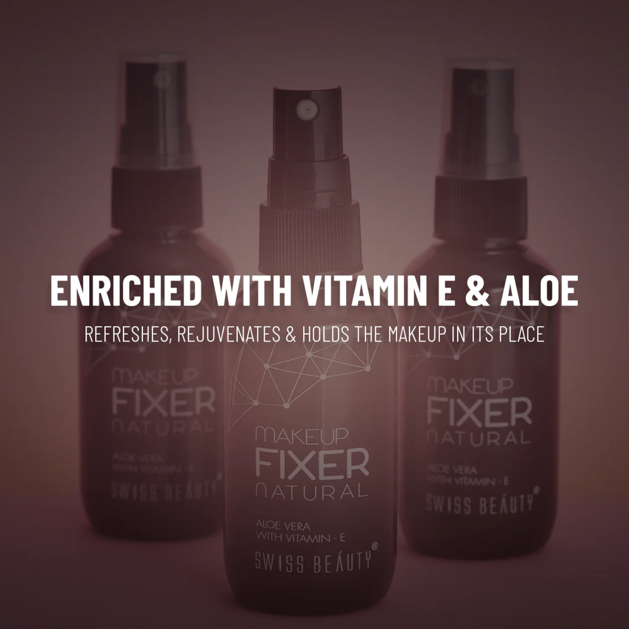 Picture of Swiss Beauty Makeup Fixer Natural Dewy Finish Setting Spray – 70 Ml