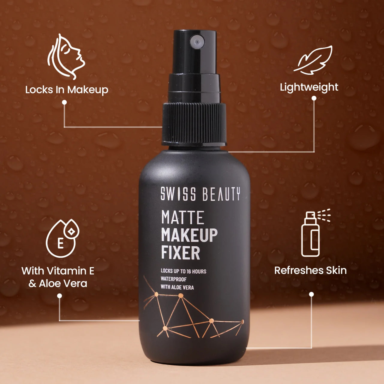 Picture of Swiss Beauty Matte Makeup Fixer – 70ml