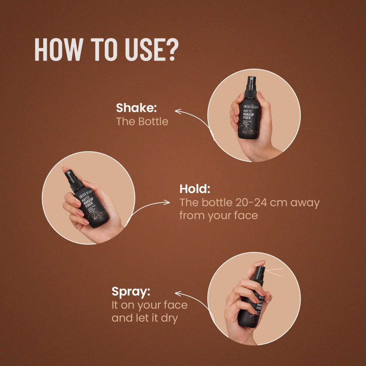 Picture of Swiss Beauty Matte Makeup Fixer – 70ml