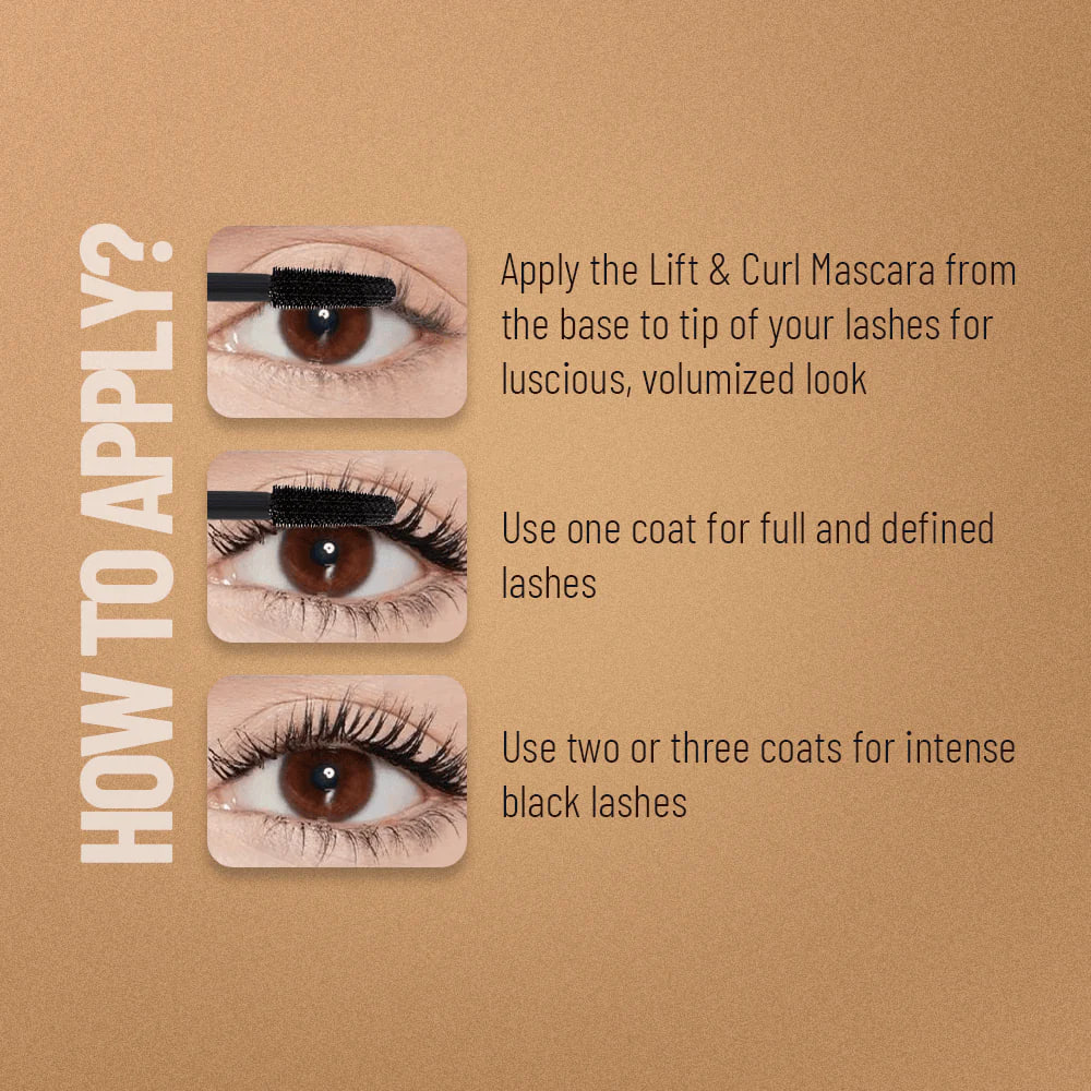 Picture of Swiss Beauty 4d Mascara Waterproof Lift & Curl Black