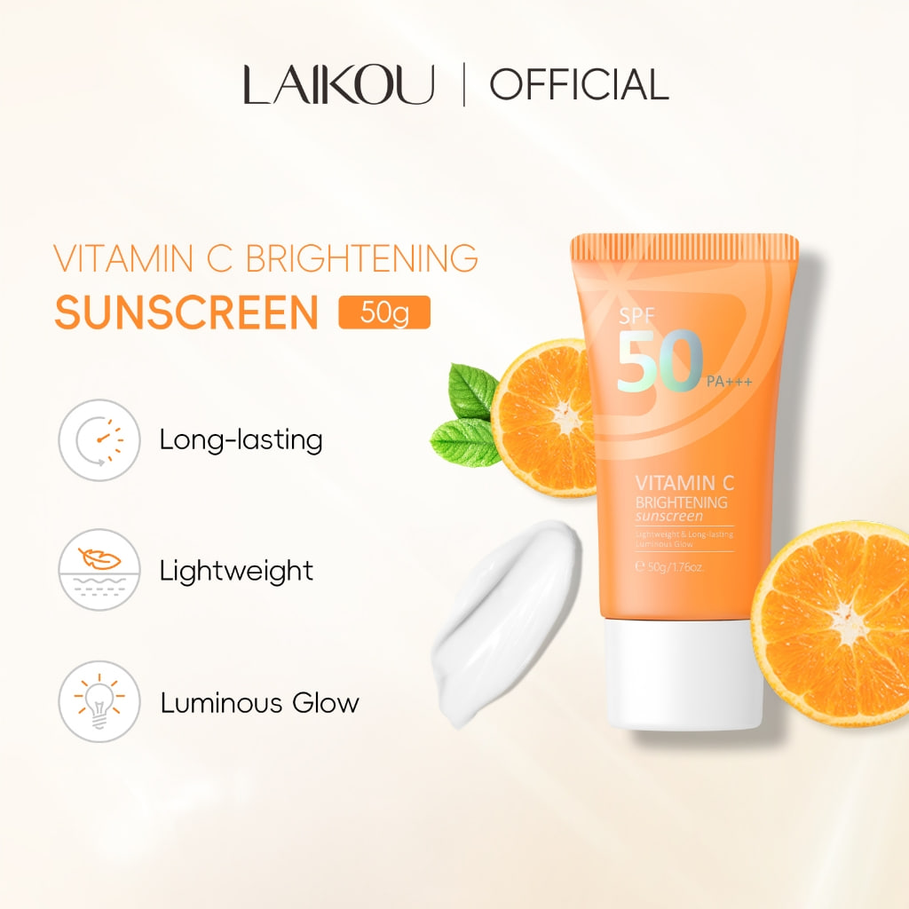 Picture of Laikou Vitamin C Brightening Sunscreen Tube - 50g