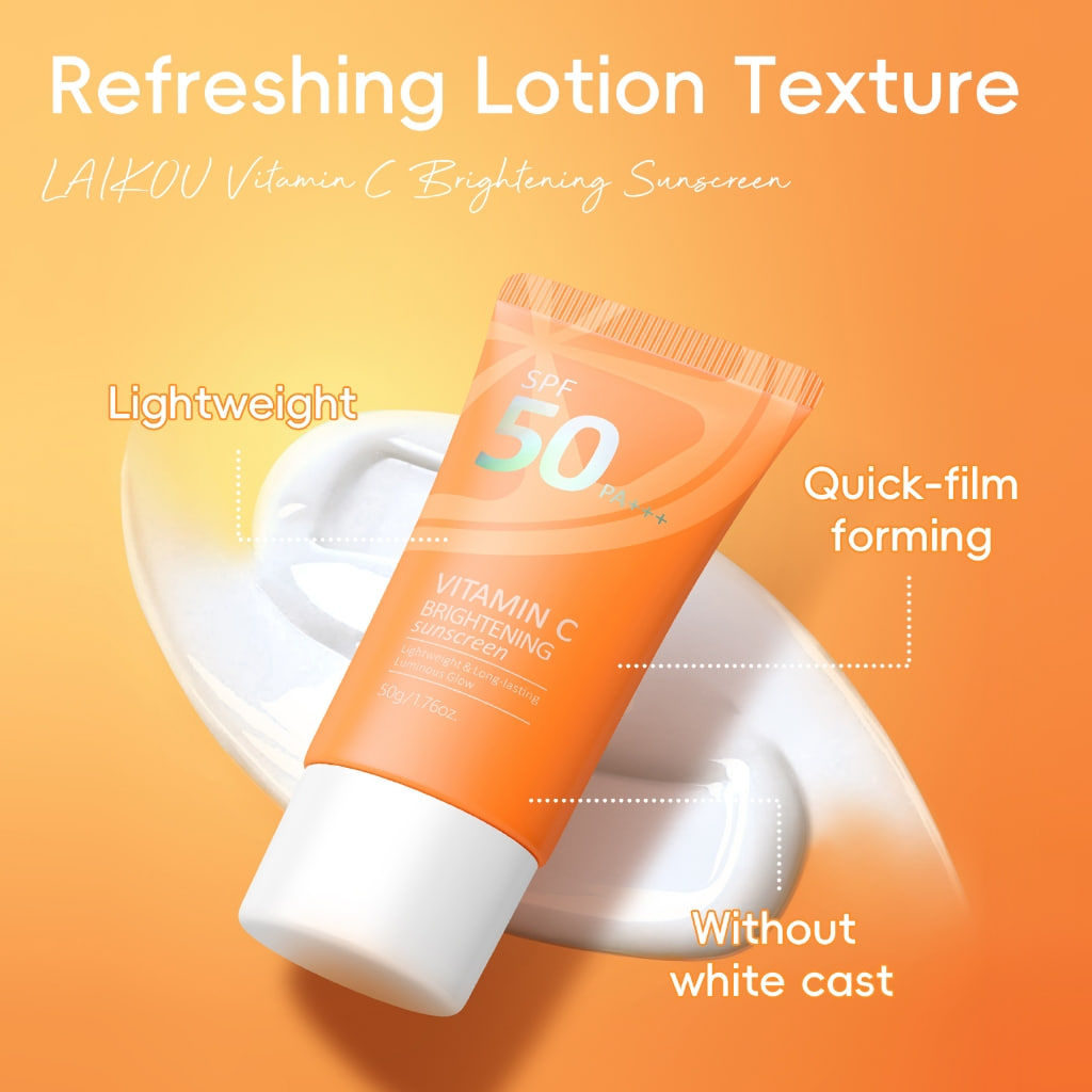 Picture of Laikou Vitamin C Brightening Sunscreen Tube - 50g