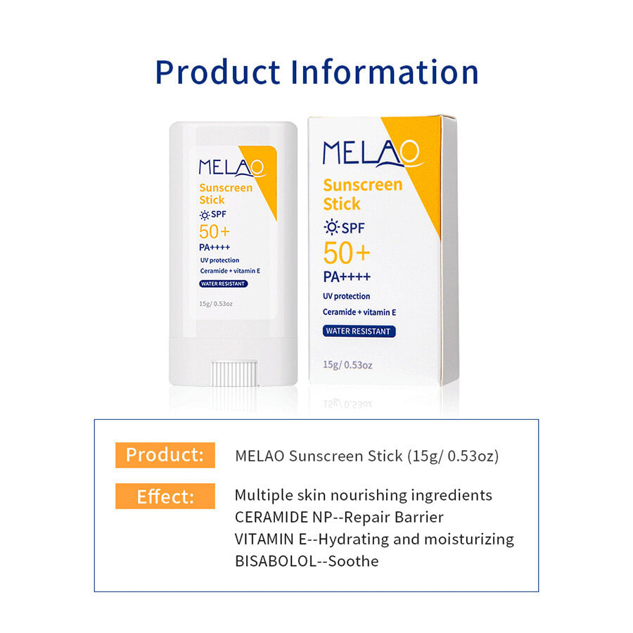 Picture of Melao Sunscreen Stick SPF 50+ PA++++  - 15G