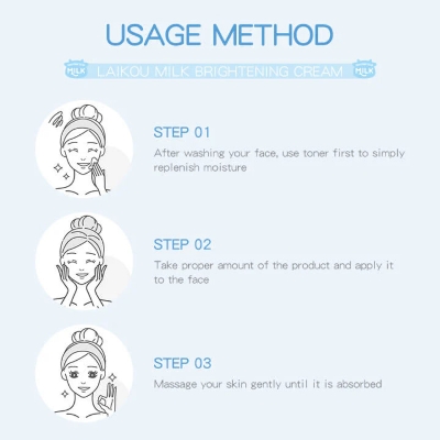 Picture of Laikou Milk Brightening Cream - 55g