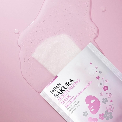Picture of Laikou Japan Sakura Moisturizing Sheet Mask - 25g