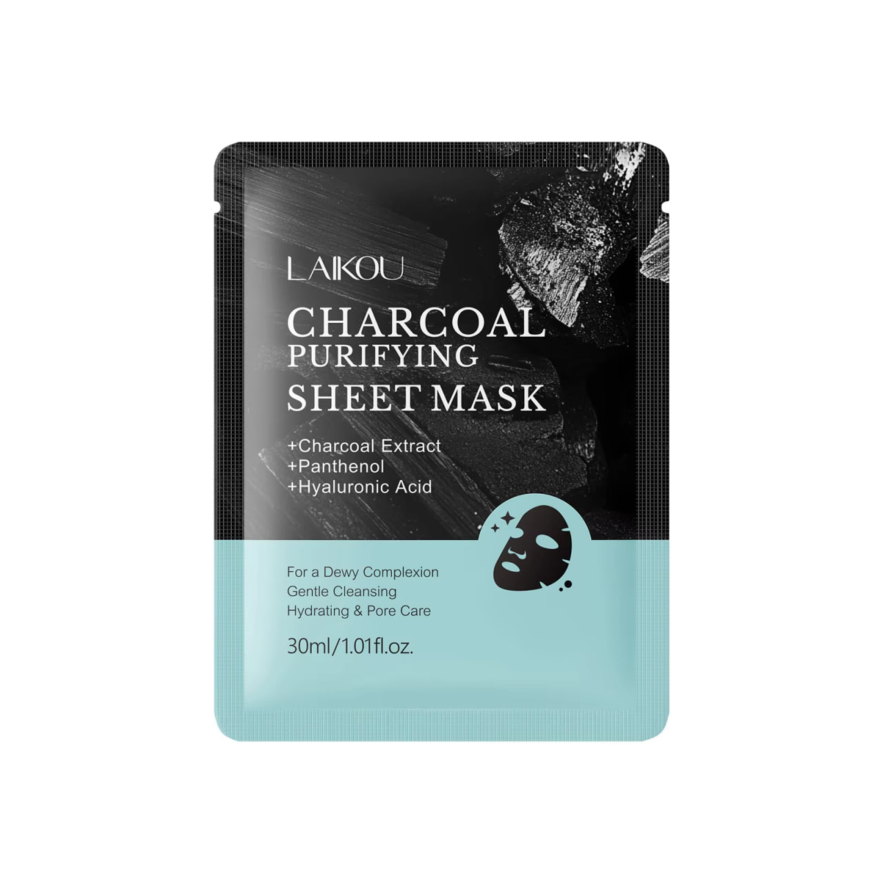 Picture of Laikou Charcoal Purifying Sheet Mask - 30ml