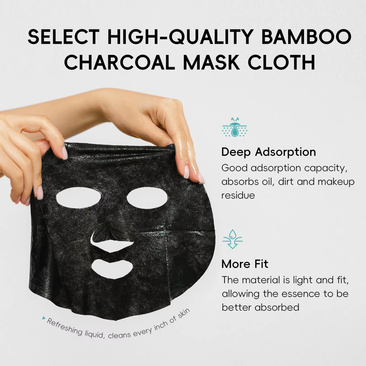 Picture of Laikou Charcoal Purifying Sheet Mask - 30ml