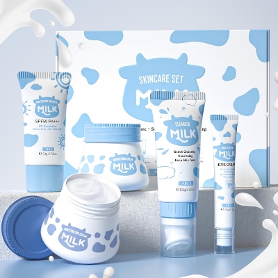 Picture of Laikou Milk Skincare Set - 5pcs