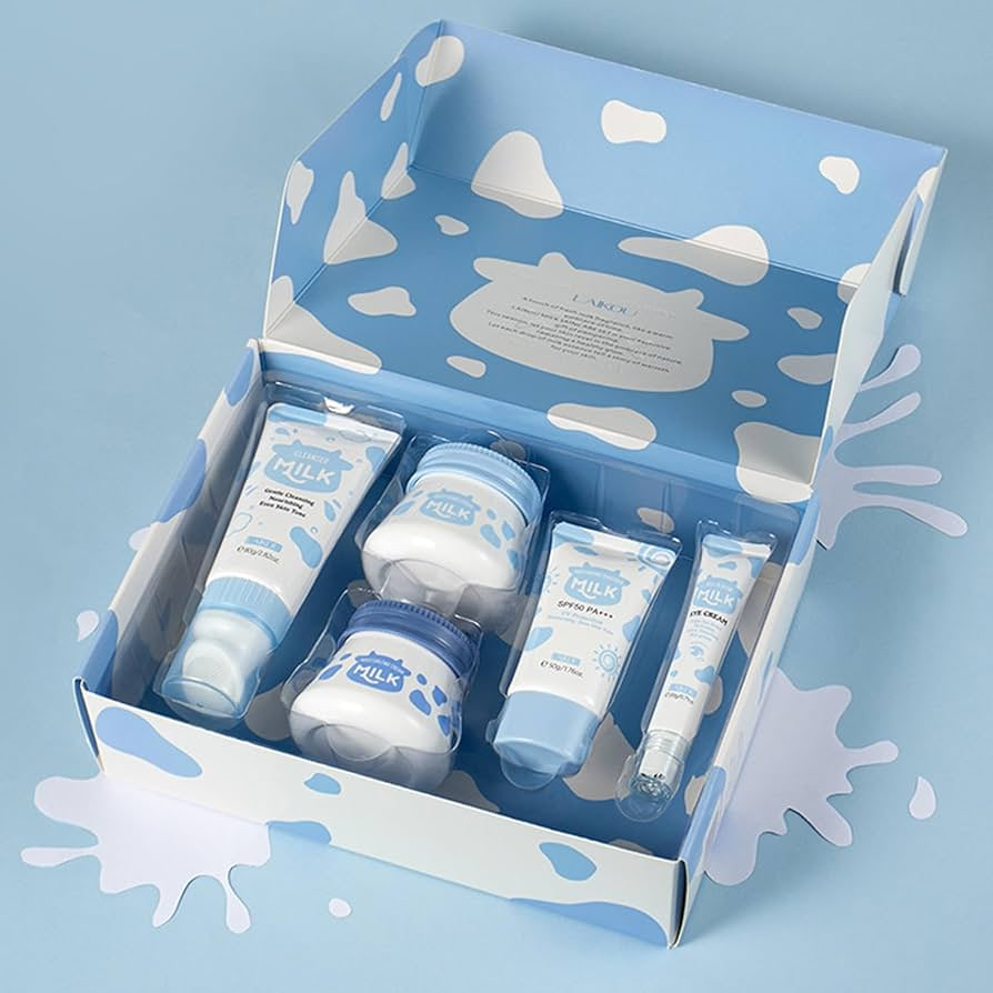 Picture of Laikou Milk Skincare Set - 5pcs