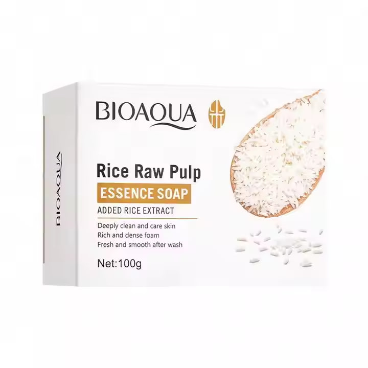 Picture of Bioaqua Rice Raw Pulp Essence Soap - 100g