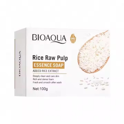 Picture of Bioaqua Rice Raw Pulp Essence Soap - 100g
