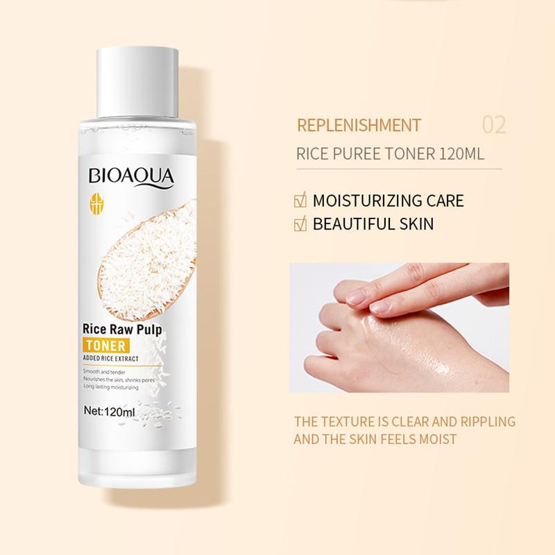 Picture of Bioaqua Rice Raw Pulp Toner - 120ml