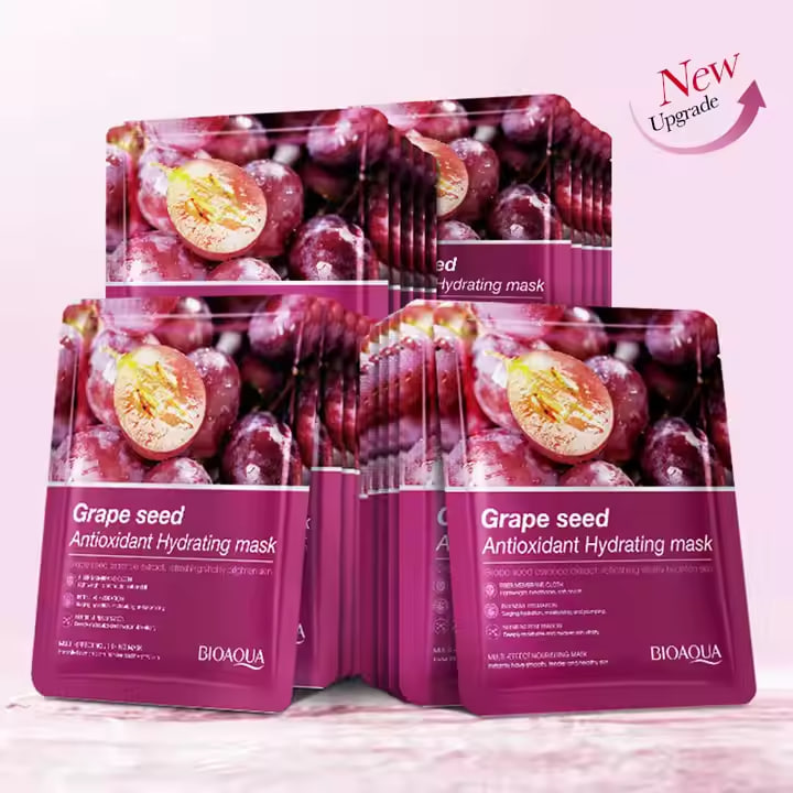 Picture of Bioaqua Grape Seed Sheet Mask - 25g