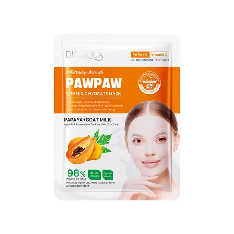 Picture of Bioaqua PAWPAW Papaya Sheet Mask - 25g