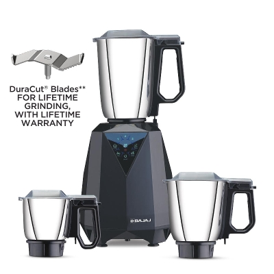 Picture of Bajaj Juvel Digi Mixer Grinder 800 Watts 3 Jars, Dark Grey