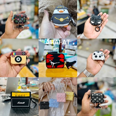 Picture of Airpods Pro/ pro 2nd Gen  (Only Cover) Premium Earbuds Protective Cover (Headphone not included)