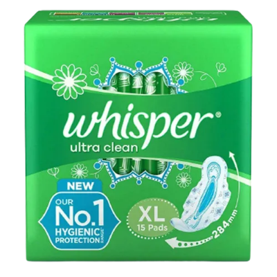 Picture of WHISPER ULTRA CLEAN XL+ 15PAD