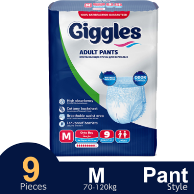 Picture of Giggles Adult Pants Medium 9Pcs