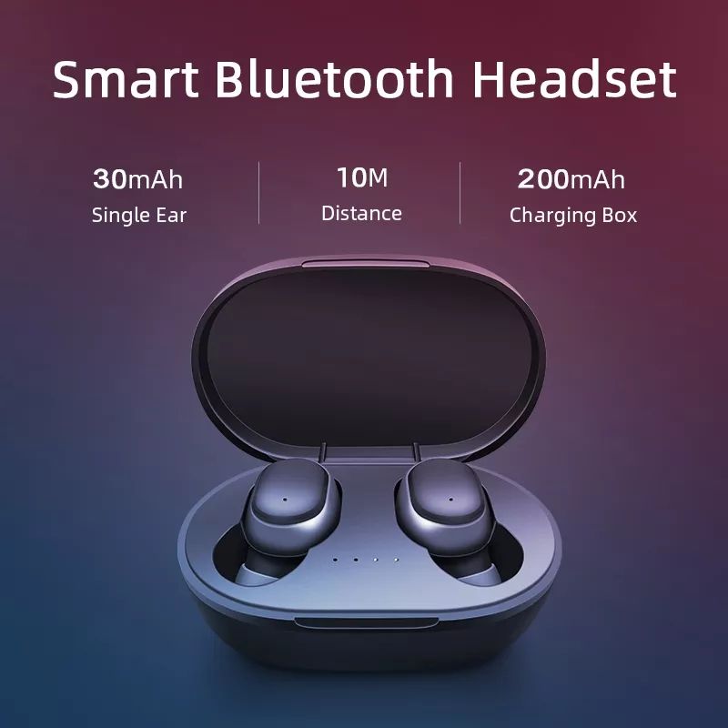 Picture of A6S TWS Headset Wireless Earphones Bluetooth Headphones Sport Stereo Fone Bluetooth Earbuds - Imran Fashion Hut - Bluetooth Headphone - Bluetooth Headphone - Air Buds - Tws - Bulotooth Headphone