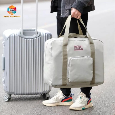 Picture of New Folding Travel Waterproof Bags for Man Women and Suitcases Large Capacity Travel Storage Bag Female and Male Tote Luggage Handbag