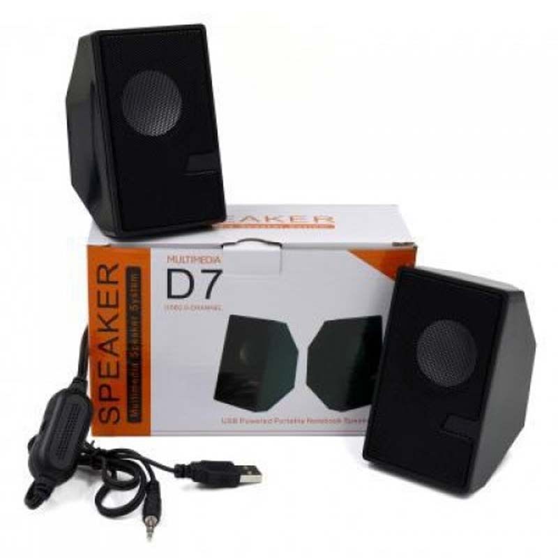 Picture of D7 Mini Multimedia Speaker - Black