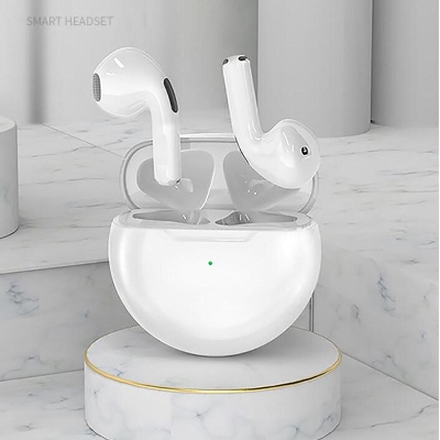 Picture of TWS 6 TWS Wireless Bluetooth Earphones Mini Pods Earbuds Earpod Headset