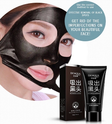 Picture of Blackhead Remover Black Spots Mask Nose Pilaten Acne Purifying Peel Off Charcoal Deeply Cleanses Pores Skin