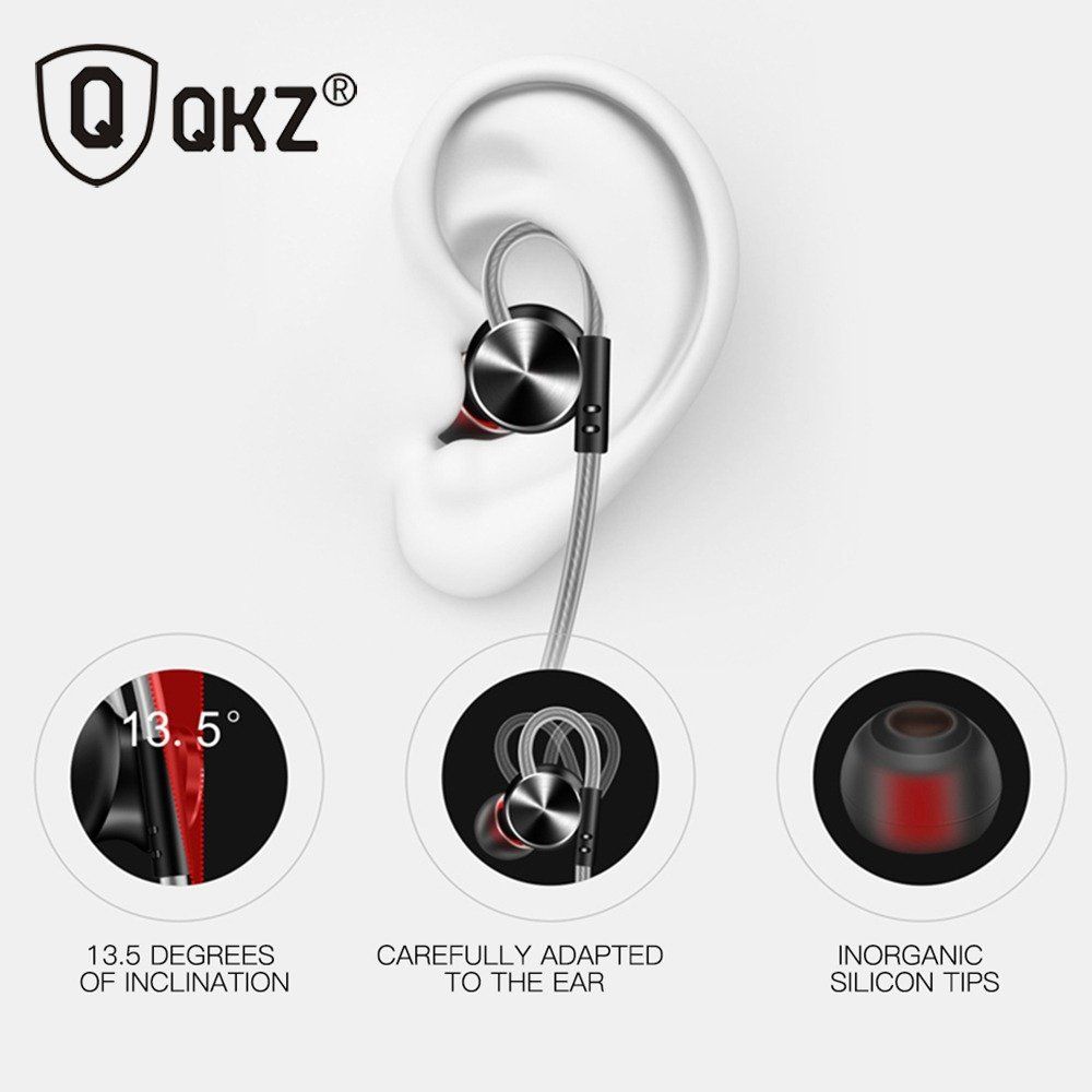 Picture of QKZ DM10 Metallic Earbuds Stereo Earphones