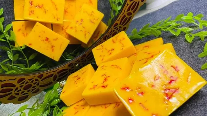 Picture of Hand Made Original Saffron Goat Milk Soap 100gram