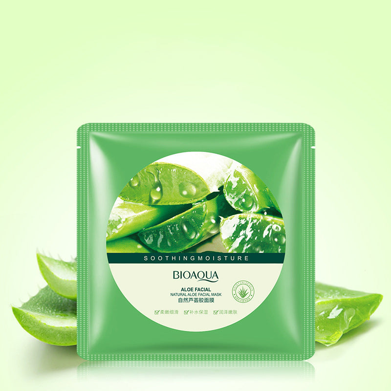 Picture of BIOAQUA Soothing & Moisture Aloe Vera 92% Soothing Gel Face Sheet Mask- 30g