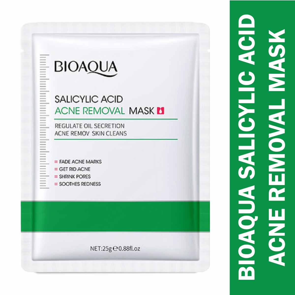 Picture of BIOAQUA Salicylic Acid Ace Removal Clear Skin Face Sheet Mask- 25g