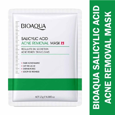 Picture of BIOAQUA Salicylic Acid Ace Removal Clear Skin Face Sheet Mask- 25g