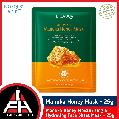 Picture of BIOAQUA Manuka Honey Moisturizing & Hydrating Face Sheet Mask- 25g