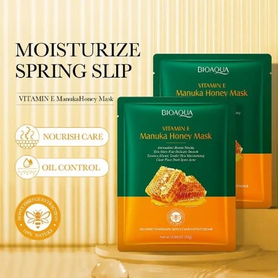 Picture of BIOAQUA Manuka Honey Moisturizing & Hydrating Face Sheet Mask- 25g