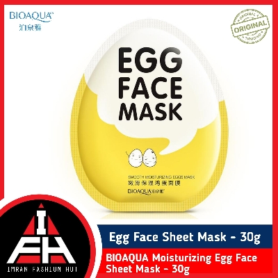 Picture of BIOAQUA Moisturizing Egg Face Sheet Mask- 30g