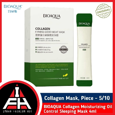 Picture of BIOAQUA Collagen Moisturizing Oil Control Sleeping Mask 4ml/Piece 5/10 - Face Mask