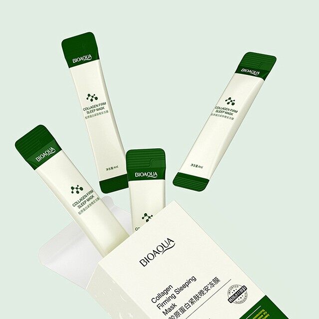 Picture of BIOAQUA Collagen Moisturizing Oil Control Sleeping Mask 4ml/Piece 5/10 - Face Mask