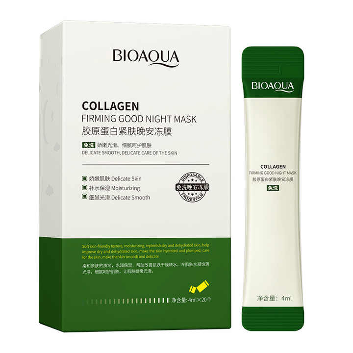 Picture of BIOAQUA Collagen Moisturizing Oil Control Sleeping Mask 4ml/Piece 5/10 - Face Mask