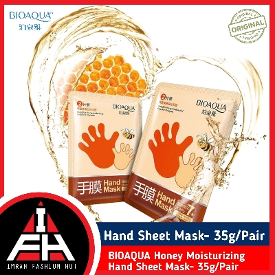Picture of BIOAQUA Honey Moisturizing Hand Sheet Mask- 35g/Pair