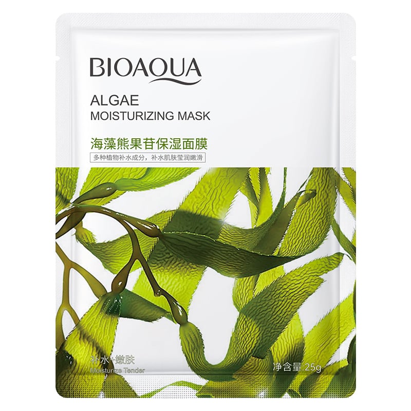 Picture of BIOAQUA 8 Pcs/Set Different Flavours Moisturizing Hydrating Facial Face Sheet Mask- 25g/Each